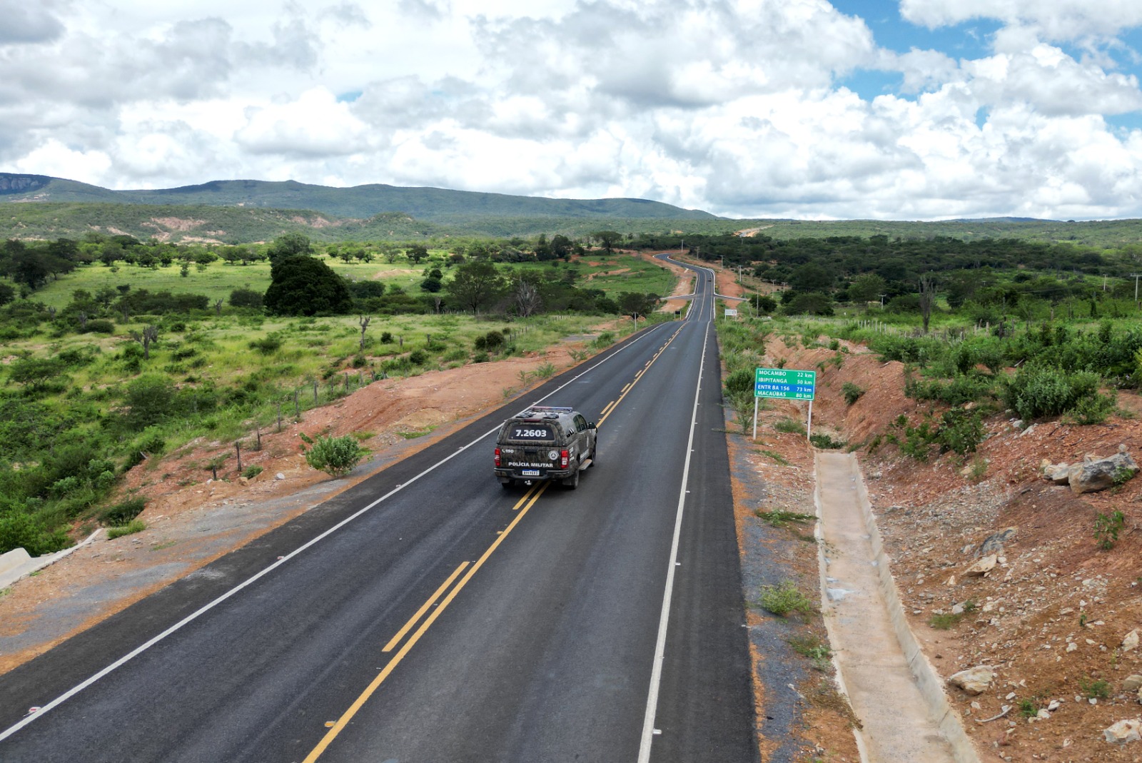 Obra na Chapada promete cortar 57 km e reduzir pela metade o tempo entre cidades; confira