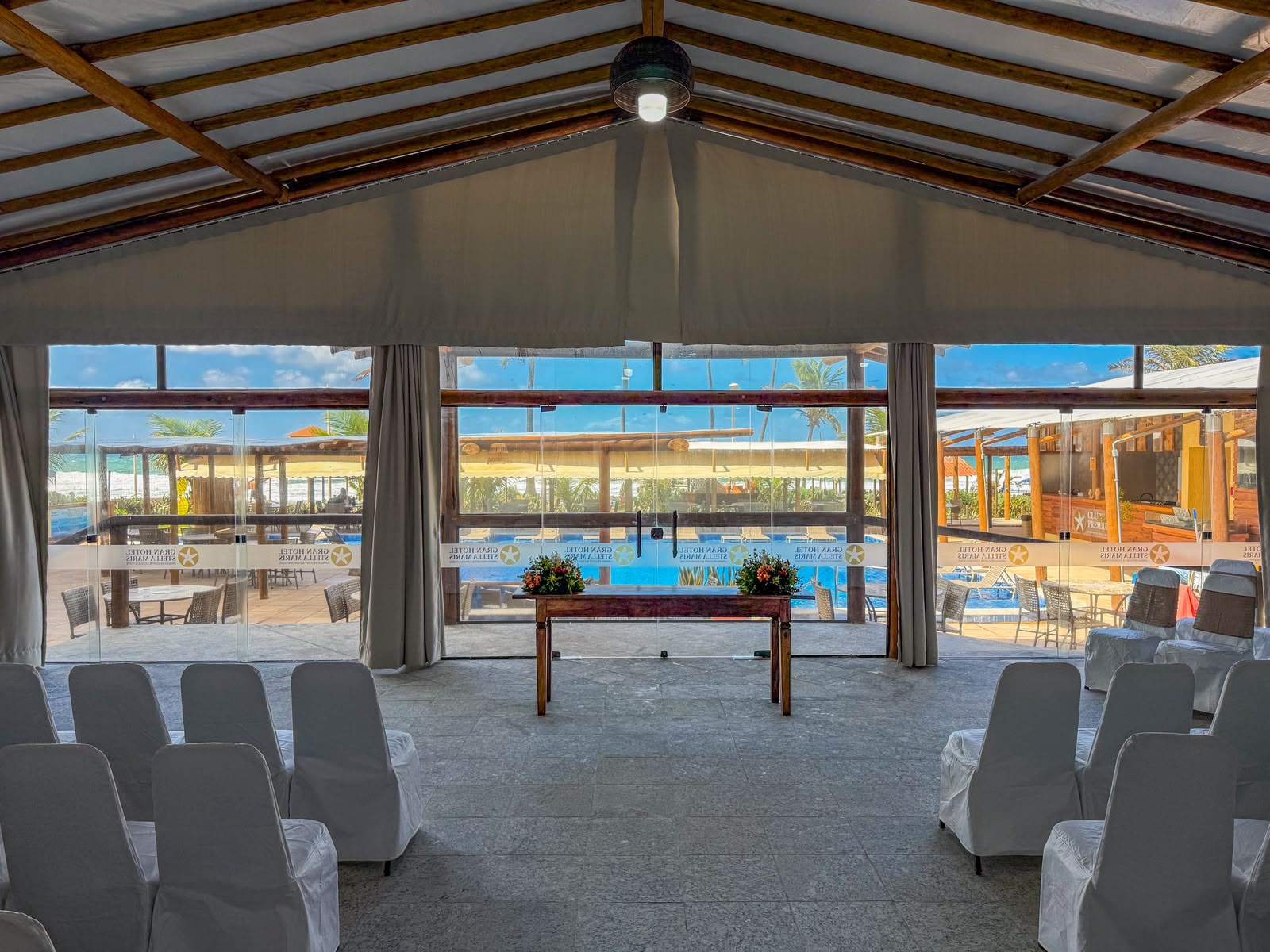 Gran Hotel Stella Maris apresenta Clube Premium e nova tenda panorâmica para cerimonialistas