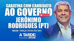 Jerônimo Rodrigues na berlinda: sabatina do Grupo A TARDE começa às 10h
